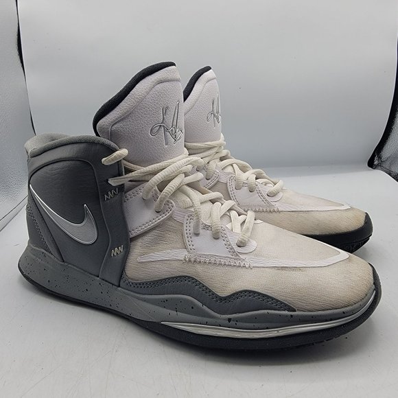 Nike Kyrie Infinity SE Womens 8.5 Kids 7Y White Cement Smoke Grey DD0335 108 - Picture 1 of 13